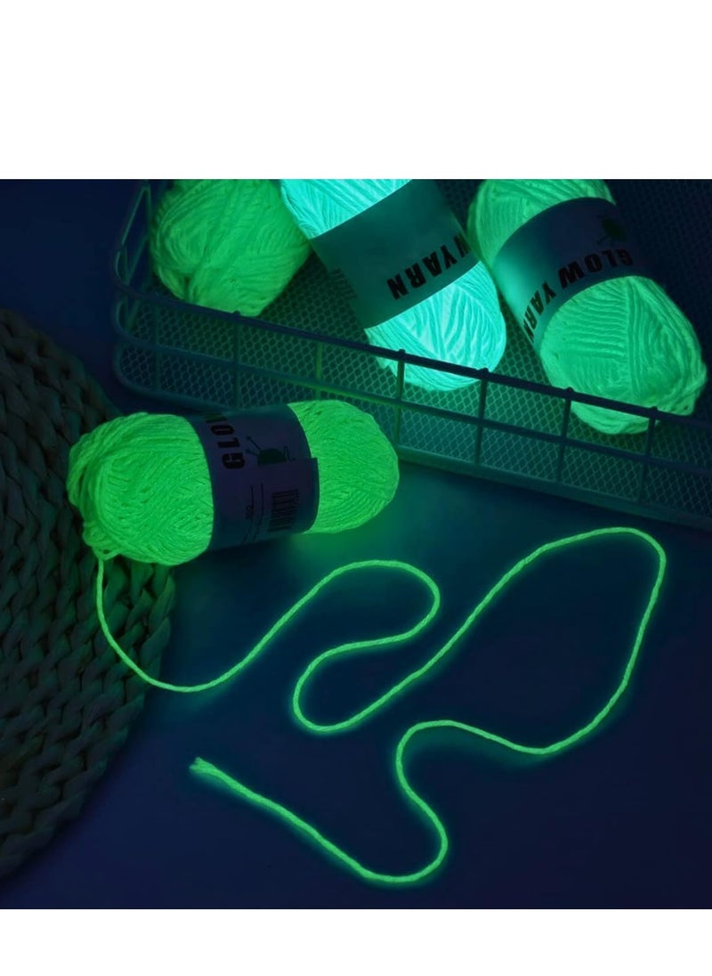 Plan A - Light Up Wool Spool, Knitted and Craft Lovers Can Enjoy a Unique Experience with Luminous Threads That Help Them Create Colorful & Mb Things (Yellow) - Image 1