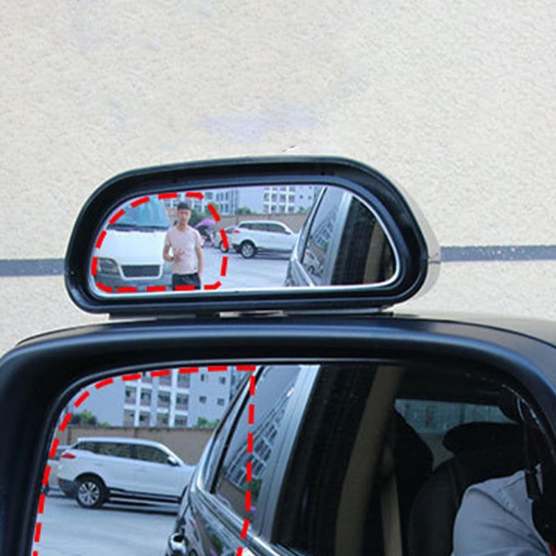 Adjustable Wide Angle Blind Spot Side Mirror Auxiliary Rear View Car Safety Accessory - Image 4