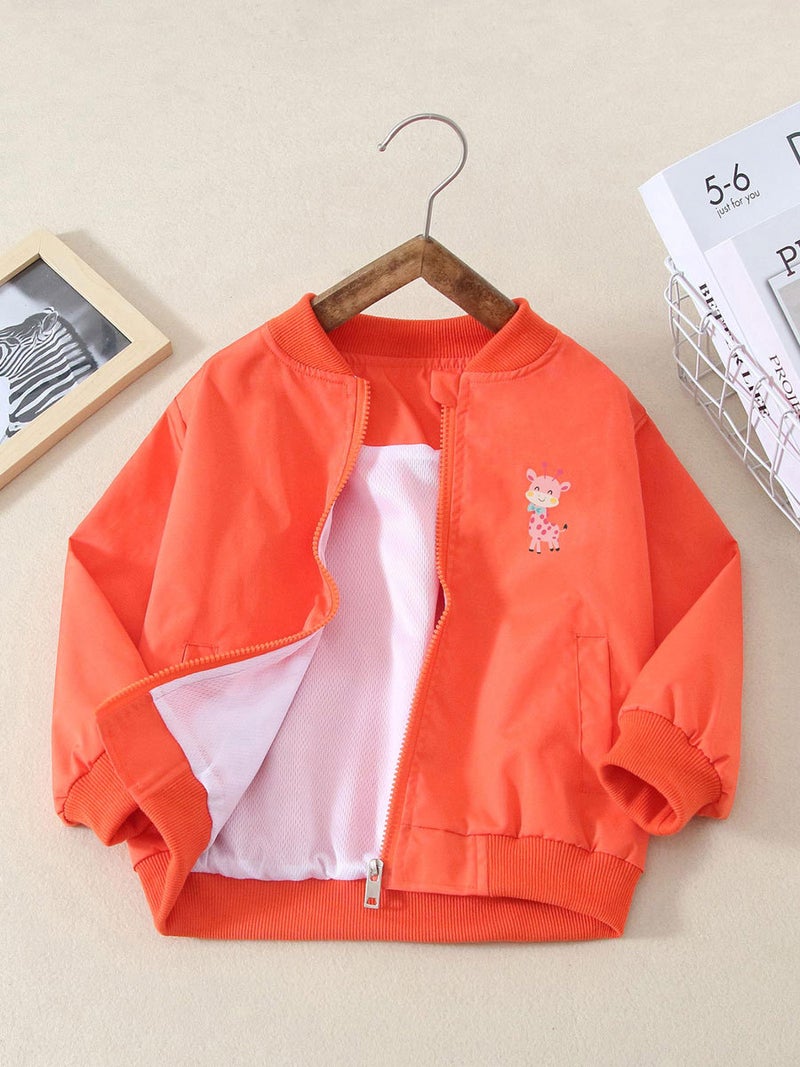 Girls Cartoon Printed Tops Internet Celebrity Girls Casual Baseball Uniform Tops Trendy Children'S Clothing Tops - Image 5