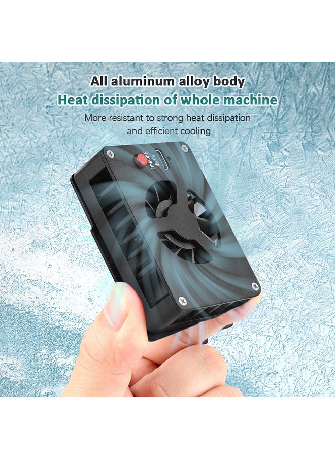 Generic - Camera Cooler Smart Radiator Fan for Camera Fast Heat Dissipation Low Noise 2-Level Speed Adjustable with Type-c Port Compatible with A6700/ A7IV/ ZV-E1/ A7C II - Image 1