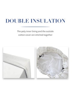 Indoor Air Conditioner Cover, Dust-Proof Cover for Window Air Conditioner, Window AC Cotton Cover with Elastic Strap, Dust-Proof Waterproof Insulating Cover for Indoor AC (21x15x3.5 Inch) - pzsku/Z1C684256692BEB1448DCZ/45/_/1723279794/d1d3f8a9-411a-4e65-814d-f44f4ce32f62