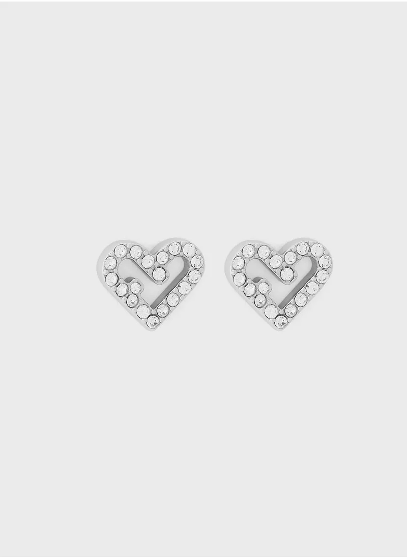 فورلا Love Stud Earrings