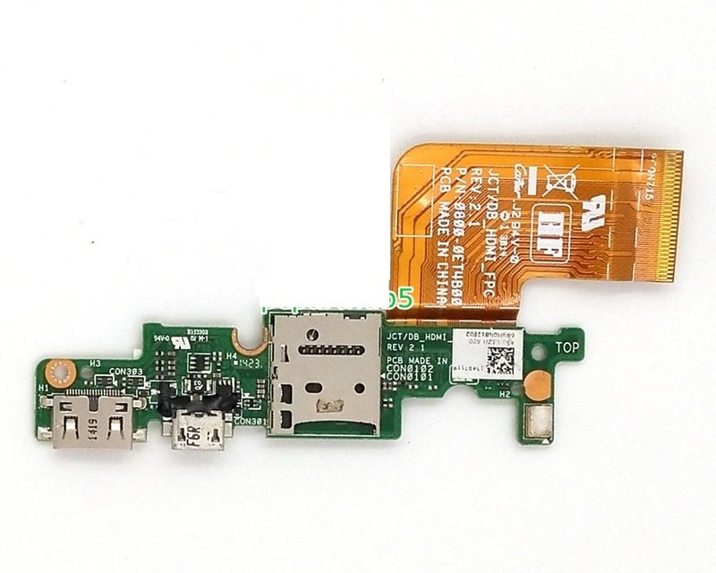 aGood MLD-DB-USB HDMI DC Charge Port PCB Board for Dell Venue 11 Pro 7130 Tablet Pro 7139 - Image 1