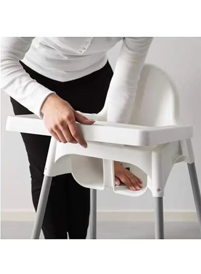 Multifunctional Portable Adjustable Feeding High Chair With Safety Belt And Dining Tray Age: 6 Months - 5 Years - Image 5