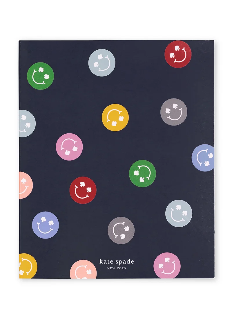 كيت سبيد نيويورك Spade Smiley Concealed Spiral Notebook