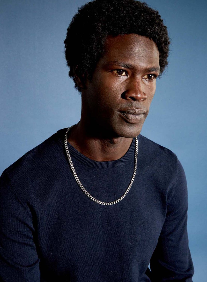 Kiabi round-neck-sweater-blue-1 - Image 2