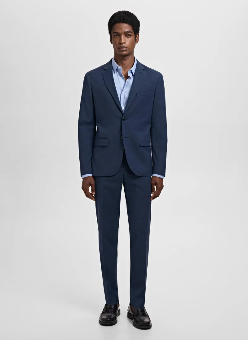 Mango Man Super slim-fit suit jacket in stretch fabric