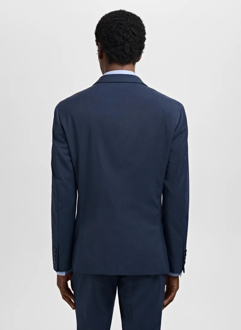 Mango Man Super slim-fit suit jacket in stretch fabric