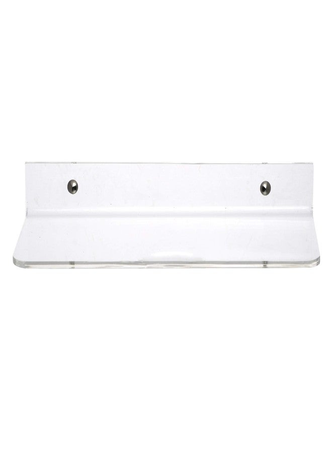 STIMULUS Acrylic Multi-Purpose Wall Mount Bathroom Shelf | Modern Storage Rack for Bathroom, Kitchen & Home | Transparent - Image 1