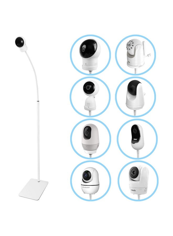 HOLACA 35 Inch Or 63 Inch Floor Stand For Infant Optics Dxr8Dxr8 Proeufy Baby Monitorvavahipp And Nooie Baby Monitorowlet And Motorola Baby Monitor For Any Other Cameras With 14 Screw Mount - Image 1
