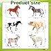 SCAHOW Farm Animal Toys for Kids 35 57 Realistic Farm Animal Figurines with Cow Pig Donkey Sheep Goat Horse Toys Educational Barnyard Poultry Farm Playset for Boys Girls - Image 4