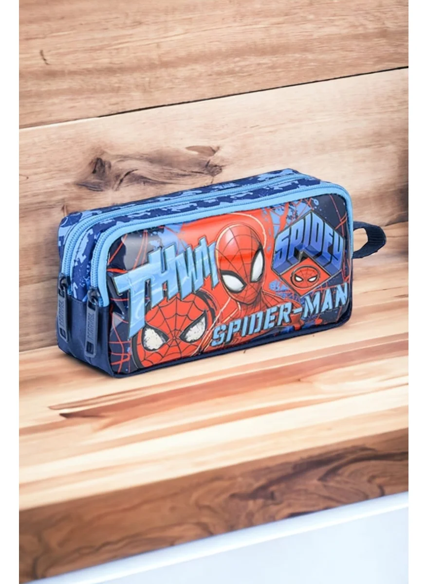 Frocx Spiderman Pen Bag, flask and Lunch Box