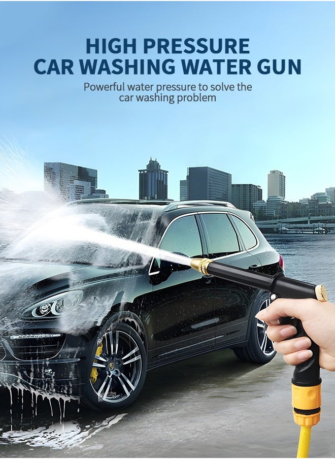 GROIC Pressure Washer Gun and Hose Kit, 16.5 FT Power Washer Hose and 3 Metal Quick Connect Nozzle Tips High Power Washer Gun Portable Design for Car wash by Yourself  - Image 2