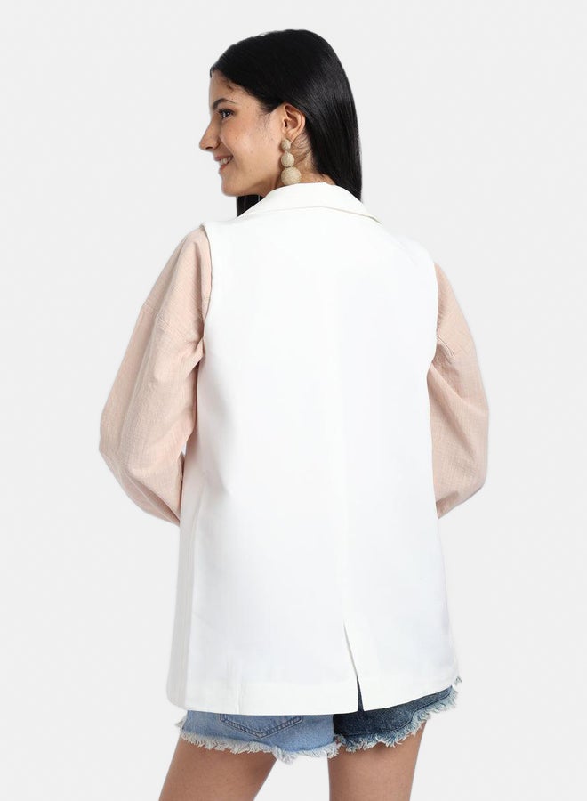 Carina Notch Collar Vest  - Image 3