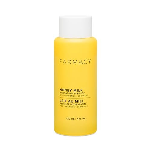 Farmacy Hydrating Essence  Hydrating Honey Milk Toner  Facial Essence to Soothe Moisturize and Strengthen Skin Barrier  Preps Complexion for Skincare Products or Makeup Application 120ml