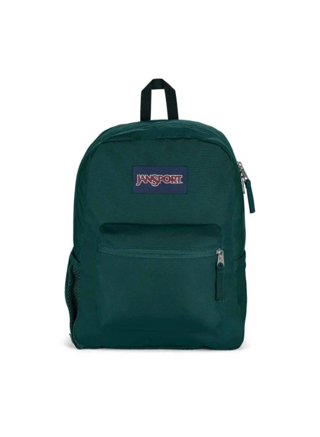 JanSport Unisex Fashion Backpack CROSS TOWN PLUS DEEP JUNIPER - Image 2
