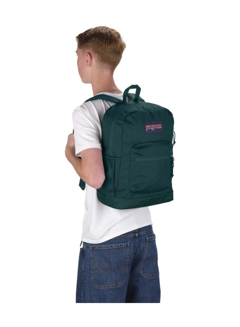 JanSport Unisex Fashion Backpack CROSS TOWN PLUS DEEP JUNIPER - Image 1