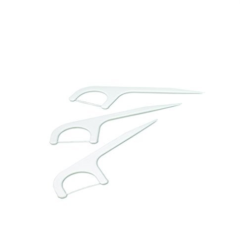 3M Floss and Toss Disposable Dental Floss Picks, Floss and Toothpick in One, Pack of 30 - Image 2