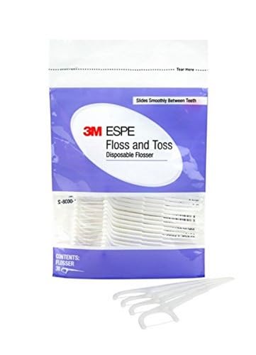 3M Floss and Toss Disposable Dental Floss Picks, Floss and Toothpick in One, Pack of 30 - Image 5