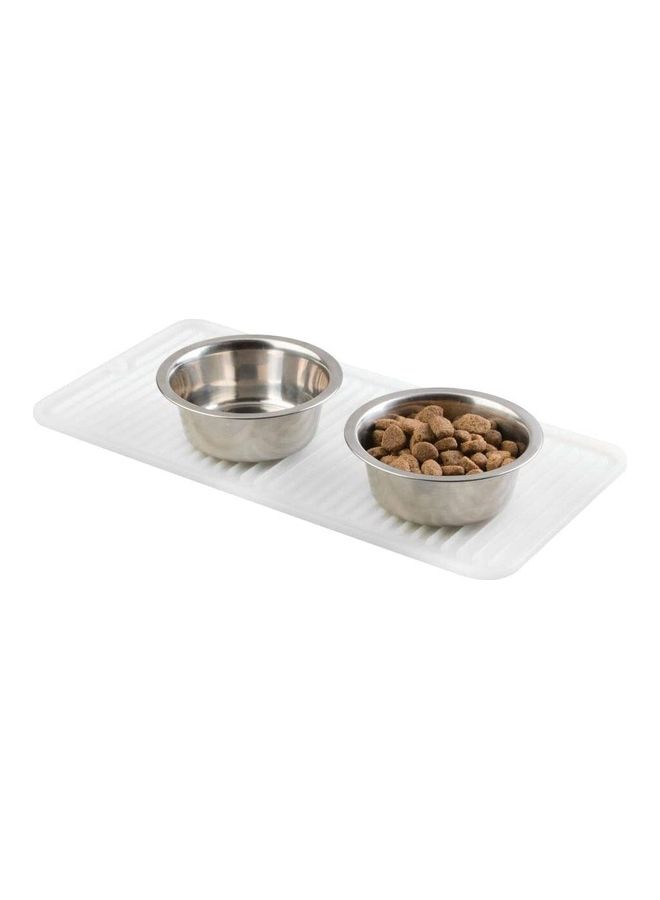 نيبمينينت Pet Food Mat White - Image 3