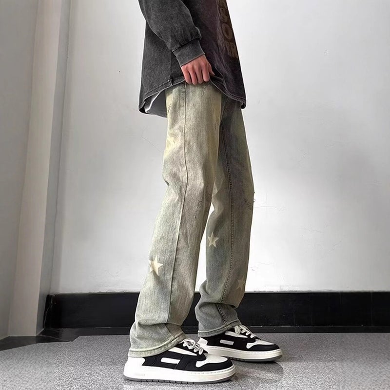 Unisex Casual Daily Denim Jeans - Image 4