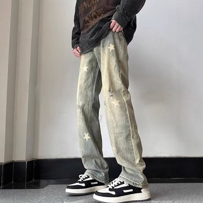 Unisex Casual Daily Denim Jeans - Image 5