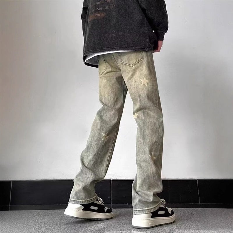 Unisex Casual Daily Denim Jeans - Image 2