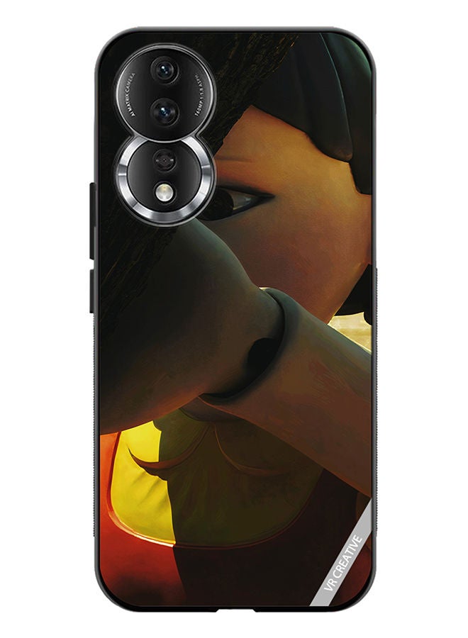 VR CREATIVE Protective Case Cover For Honor 80 Squid Game Girl Statue Design Multicolour - Image 1