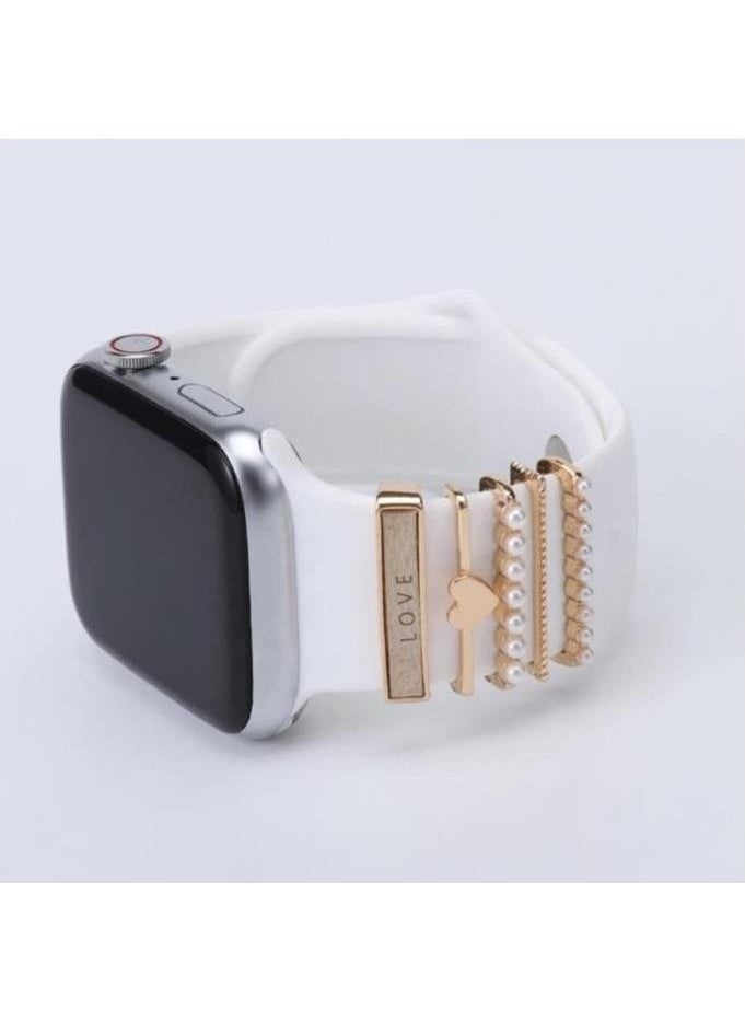 Apple Watch Compatible Love Written Band Accessory/charm Gold Color - pzsku/Z1C69E542340564EFCBD7Z/45/_/1725725043/3e9b1632-60bc-4f91-b42a-886cde283e49