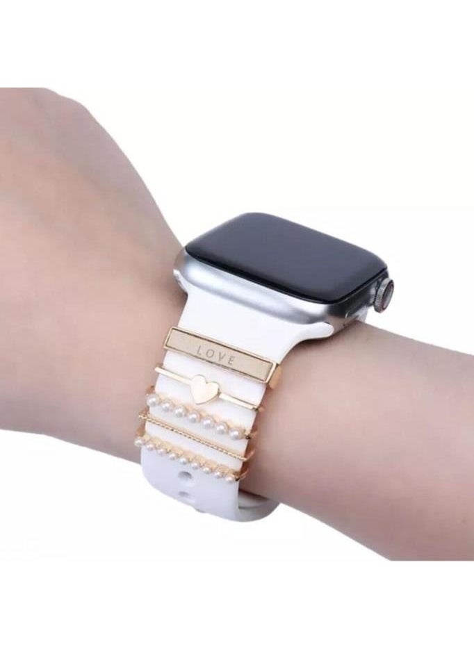 Apple Watch Compatible Love Written Band Accessory/charm Gold Color - pzsku/Z1C69E542340564EFCBD7Z/45/_/1725725048/8943fe24-d75e-432b-acd4-858ba47493b3