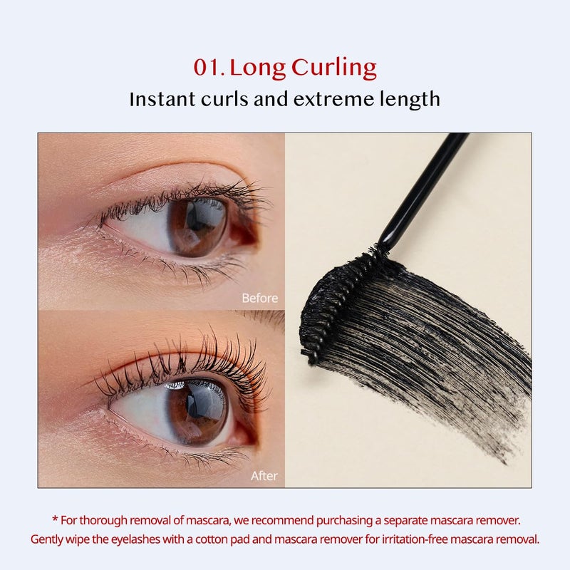 CLIO Kill Lash Superproof Mascara (01 LONG CURLING BLACK) - OLD VERSION - Image 2