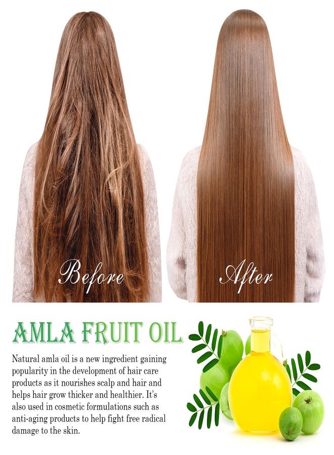 FSLHCY Amla Oil 60ML, Hair Oil for Healthy Hair Growth, Natural & Vegan, Promotes Thicker, Fuller, Shinier Hair for Men and Women - Image 2