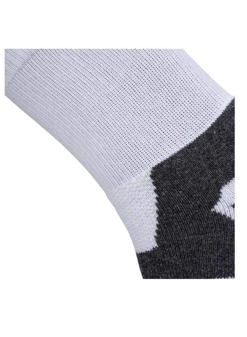 HUNDRED Men'S Sports Socks - Quarter (White) (Hbas-3M057-1) - Image 4