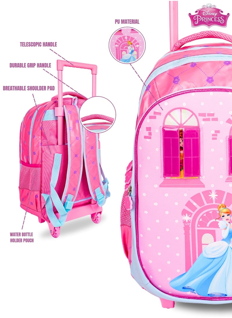 Disney - Disney - Princess School Trolley Backpack 18 Inches - Image 1
