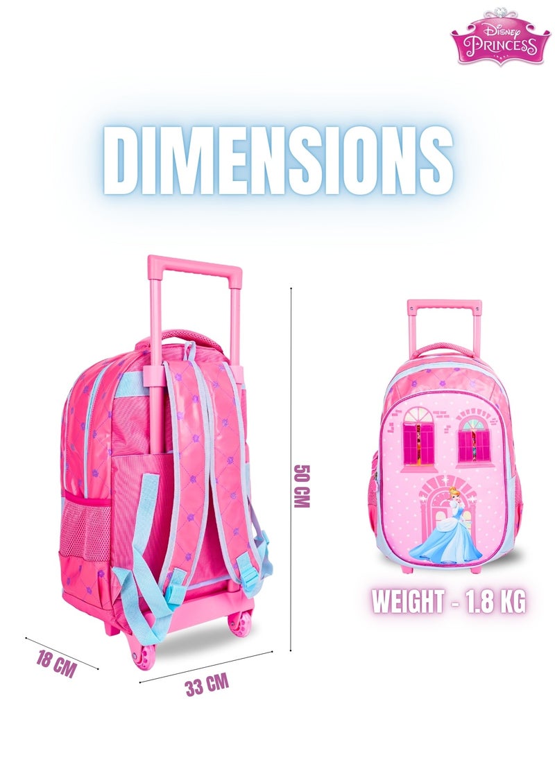 Disney - Disney - Princess School Trolley Backpack 18 Inches - Image 1