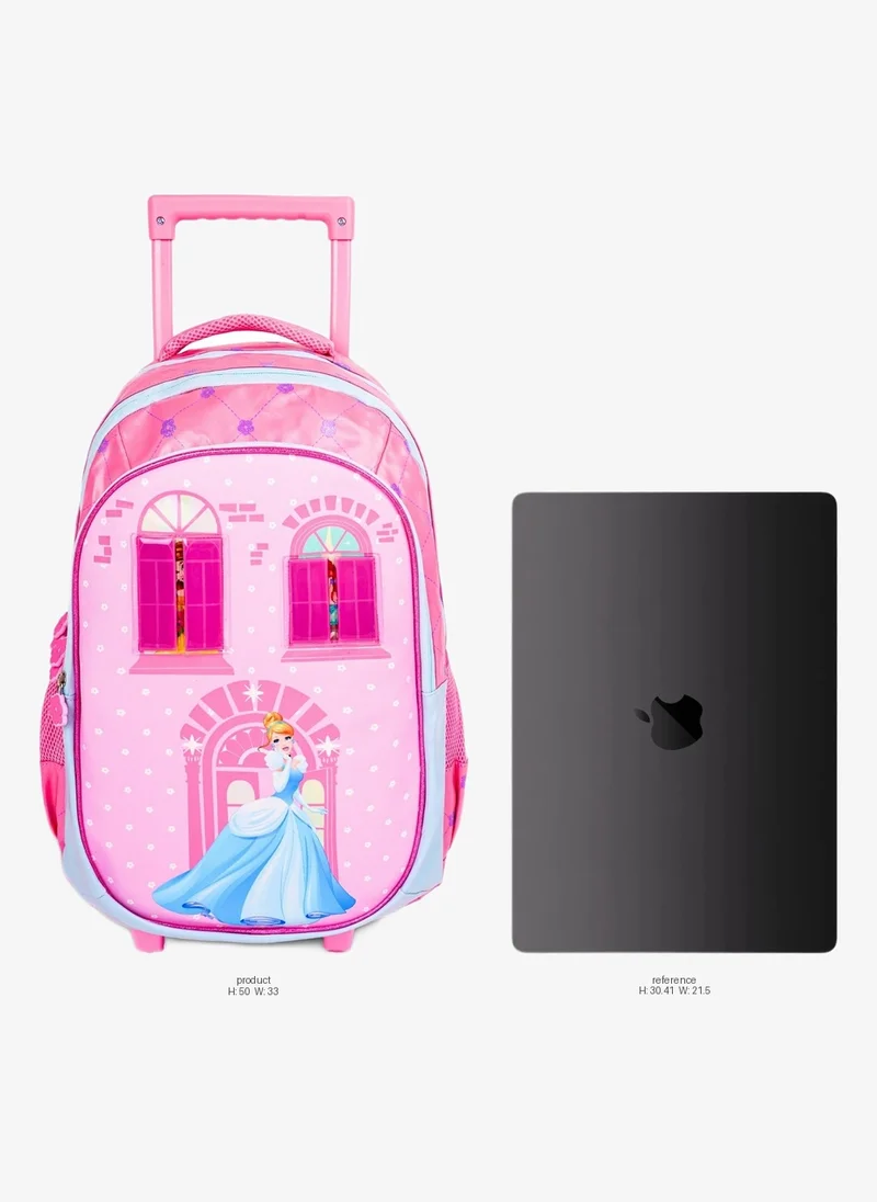 Disney Disney Princess Rolling School Backpack 18-Inch for Girls, School Bag