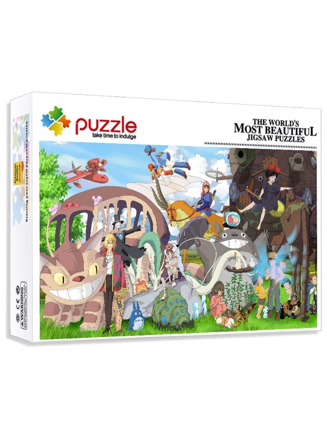Anna 1000-Piece Cartoon Anime Puzzle – Fun and Engaging Jigsaw for All Ages - Image 1