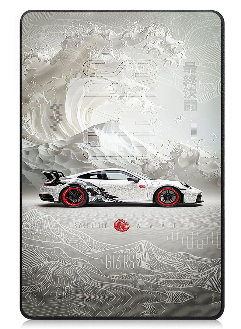 Theodor Protective Flip Case For Huawei MatePad SE 11 (2024) With Trifold Stand Auto Wake Sleep Shockproof Cover Car (24) - Image 1