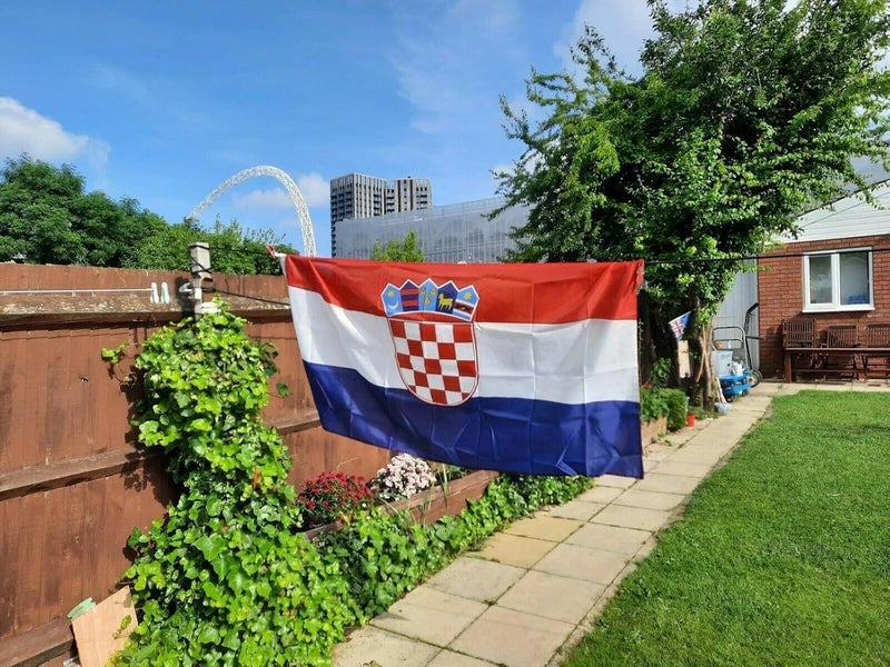 Boolavard World Cup 2026 Flag - Official National Flag 5ft X 3ft Large Double Sided With Brass Eyelets USA Canada Mexico (Croatia) - Image 2