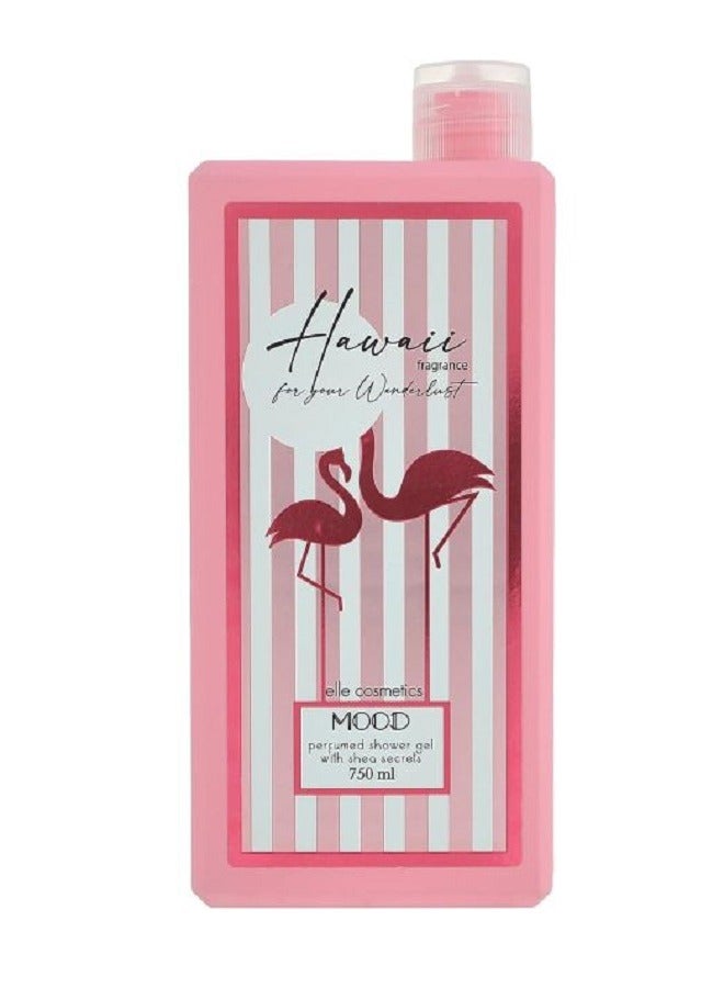 MOOD Shower Gel Hawaii 750gm - Image 1