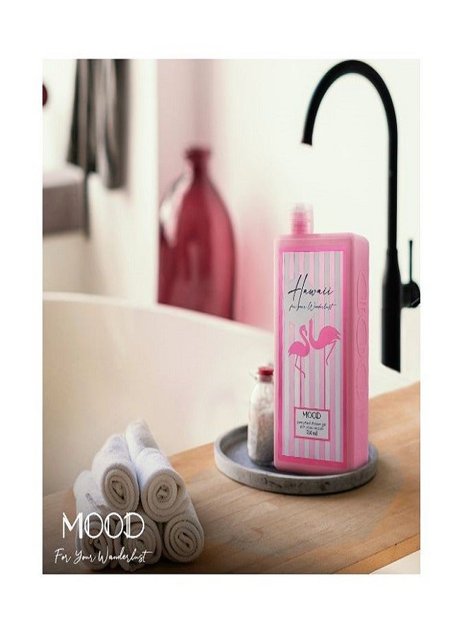 MOOD Shower Gel Hawaii 750gm - Image 3