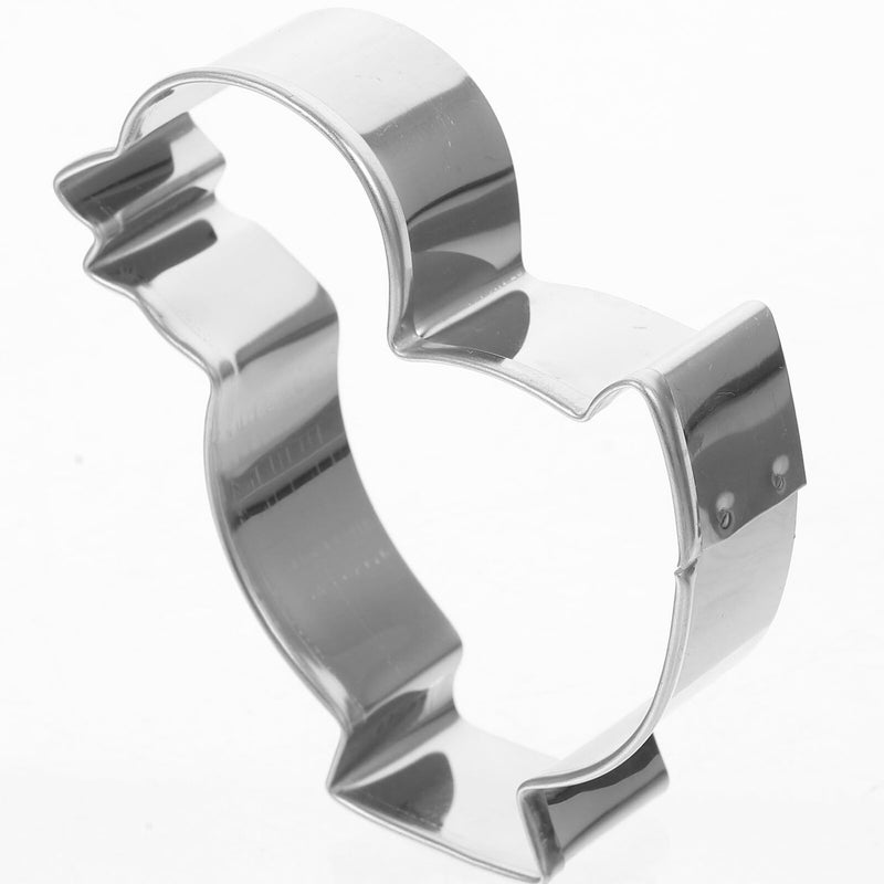 6pcs Stainless Steel Easter Cookie Cutters Set Rabbit Carrot Egg Duck Clover Shapes - Image 5