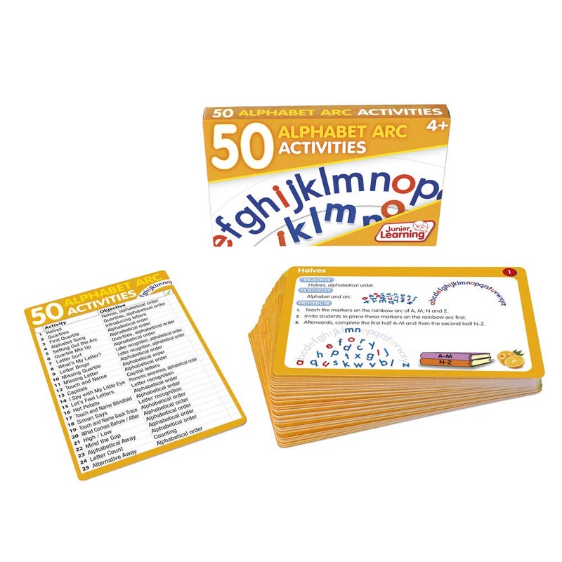 Junior Learning ألعاب تعليمية من جونيور ليرنينغ 50 نشاط قوس الأبجدية - Image 3
