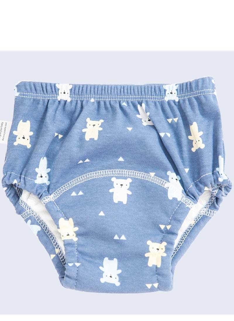 Loquat Squality Baby Training Washable Cut-Out Breathable Diaper Pants 