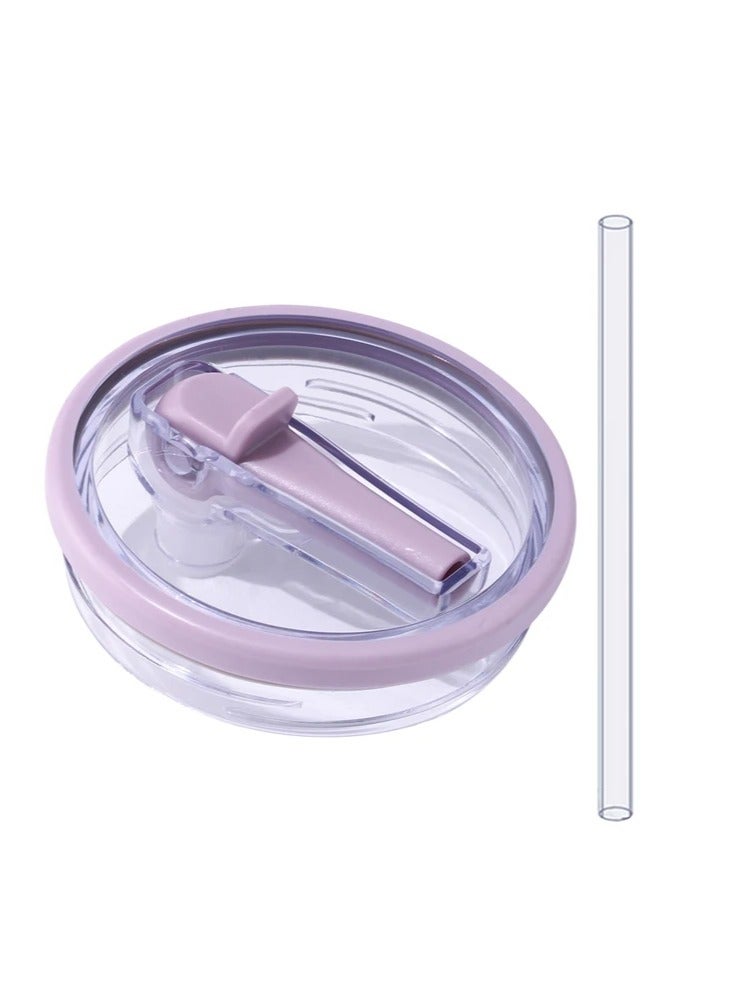 Leak-Proof Mug Lid – Universal Fit Silicone Cover – Heat Resistant & Reusable – Purple Color – Spill-Proof Travel Mug Lid for Cups & Mugs - Image 1