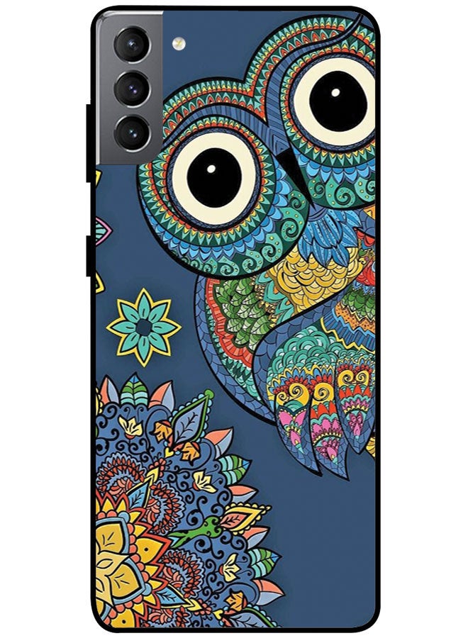EYE CATCH Protective Case Cover for Samsung Galaxy S21 Owl - Image 1