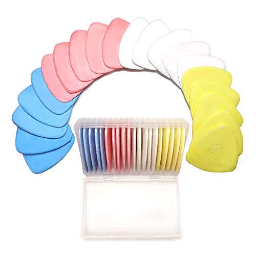 Lohas Select Professional Tailors Chalk Triangle Tailor's Fabric Marker Chalk - Sewing Notions & Accessories?20 Pack - Image 1