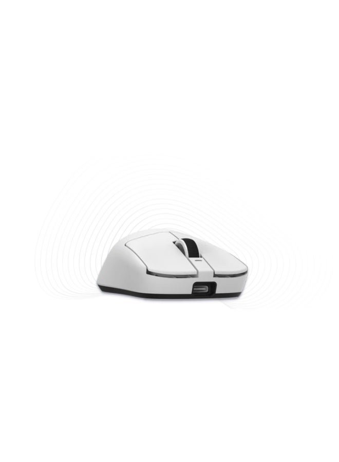 VXE Vxe R1 Wireless Bluetooth Mouse Lightweight 40 Hours 60 Million Clicks Continuous Working Range Smart Speed ​​Low Delay Suitable for Gaming Rechargeable Paw3395 White  - Image 4