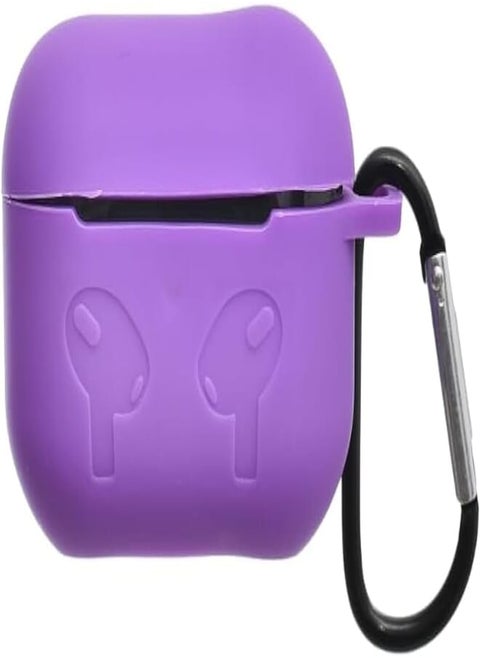G-Power Silicone Airpod Protective Case Containing Safe Edges With Simple Design And Easy Install For Airpods 3 - Purple