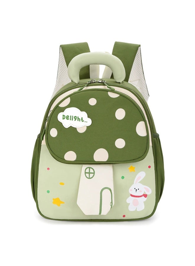 Kids Mushroom Kindergarten Backpack 3-5 Years – Lightweight Spine-Protective Waterproof Wear-Resistant Breathable Multifunctional – School Supplies - Image 1